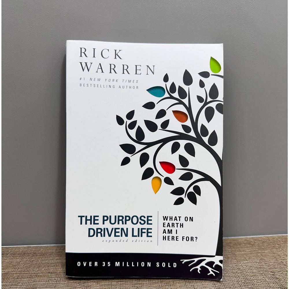Rick Warren The Purpose Driven Life Expanded Edition Paperback Zondervan Book